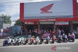 Dua tahun anniversary Scoopy Belitung gelar silaturahmi dan bansos