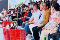 Presiden tiba di Pelabuhan Muliaraja Napitupulu jelang balapan F1 Powerboat