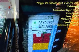 Bendung Katulampa Bogor berstatus siaga 3 pada Minggu malam