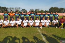Kejaksaan dan Camat bermain imbang di turnamen sepak bola PWI Asahan