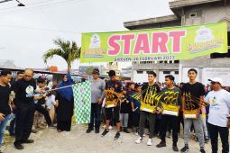 Seribuan warga ramaikan jalan santai Muhammadiyah