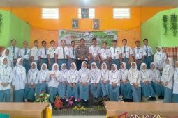 Satlantas Polres Palas minta pelajar MAN 1 Palas jadi duta aturan tertib berlalu lintas