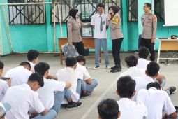 Polres Madiun Kota sosialisasikan bahaya narkoba di kalangan pelajar