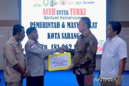 Pemkot Sabang serahkan Rp181 juta donasi untuk korban gempa Turki dan Suriah melalui Pemerintah Aceh