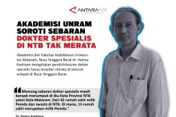 Sebaran dokter spesialis di NTB tak merata