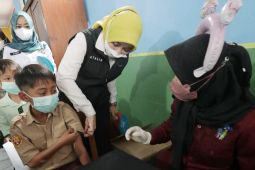 Ketua PKK Jabar pantau imunisasi difteri di Garut