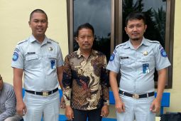 Kunjungan Petugas Jasa Raharja ke Kantor Kecamatan Angsana Kabupaten Pandeglang