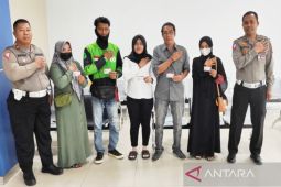 Ojek daring dapat SIM gratis dari Kapolresta Banjarmasin