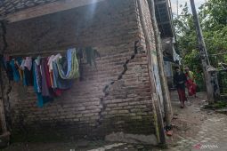 BPBD Kabupaten Lebak gandeng PVMBG teliti pergerakan tanah di Cigoong Utara