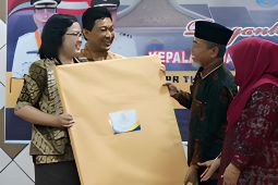 Bupati Merangin Mashuri hadiri pisah sambut Kejaksaan Negeri