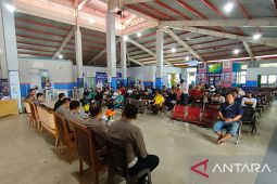 Polres Bangka Barat koordinasi lintas sektor persiapan pelayanan mudik Idul Fitri