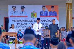 Bupati Morut kukuhkan 356 PNS baru di lingkup Pemda Morut