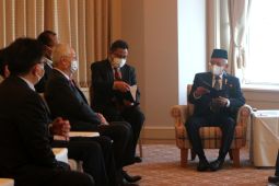 Wapres Ma'ruf Amin bertemu Chairman Glico bangun jejaring ekosistem halal dunia