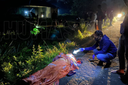 Mayat wanita muda  bersimbah darah di Sungai Asam