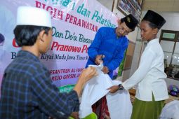 Kiai Muda Jatim bekali santri Ponpes Al-Furqon Gresik cara merawat jenazah