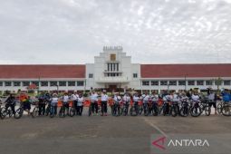 Kakanwil Kemenkumham Kalsel gelar fun bike eratkan silaturahmi