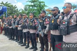 Polresta Manokwari kerahkan 150 personil amankan revitalisasi pasar