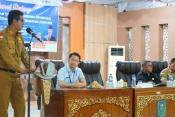 Wakil Bupati Merangin buka pelatihan Sistem Informasi Kejahteraan Sosial