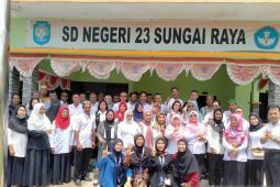 12 SD di Kabupaten Kubu Raya dapat Program Perpustakaan Ramah Anak