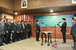 Pj bupati Aceh Tengah ucapkan selamat atas pelantikan Dirut Bank Aceh Syariah