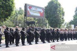Polres Bogor kerahkan 1.096 personel untuk pengamanan pilkades