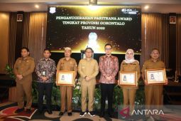 Bone Bolango terbaik 1 anugerah Paritrana Award