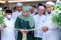 Gubernur Khofifah paparkan program Nawa Bhakti Satya di ponpes Situbondo