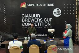 Pengusaha kopi Cianjur promosi dengan gelar lomba racik kopi setiap tahun