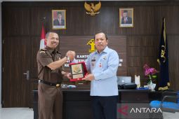Kakanwil Harun Sulianto terima kunjungan Kepala Kejaksaan Tinggi Babel