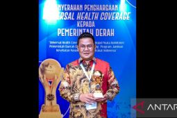 Bangka Selatan terima penghargaan UHC Awards dari Wakil Presiden RI