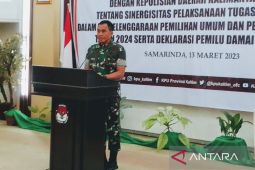Pangdam VI Mulawarman siap kawal Pemilu 2024  aman dan damai