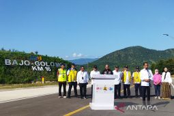 Presiden RI resmikan Jalan Bajo-Golo Mori di Labuan Bajo