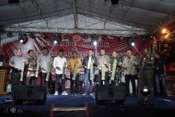 Penjabat Bupati Pringsewu buka lomba siskamling dan parade musik sinergi forkopimda