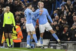Gunduli West Ham 3-0, Manchester City kembali ke puncak klasemen