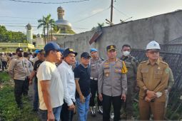 Polda Sumut tertibkan 41 bangunan di lahan velodrome Deli Serdang
