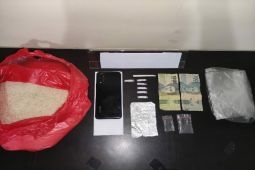 Tim Opsnal Res Narkoba amankan pelaku tindak pidana Narkotika