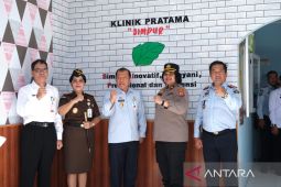Kakanwil Kemenkumham Babel resmikan Klinik Pratama Lapas Sungailiat