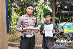 Polres Bogor sita 23 knalpot "brong"