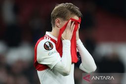 Arsenal kehilangan Odegaard beberapa pekan akibat cedera