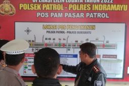 Polres Indramayu cek persiapan jalur mudik Lebaran 2023