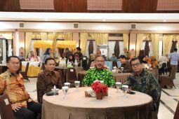 Pj Gubernur Babel jamu makan malam Gubernur Lemhanas RI