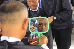 Menyambut bulan Ramadan, Dompet Dhuafa gelar kegiatan cukur gratis