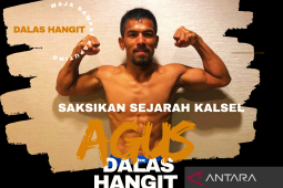 Agus minta doa warga Kalsel untuk rebut sabuk juara MMA Indonesia
