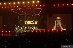 Jurus gombal ala Junghwan Treasure saat merayu penggemar dalam konser di Jakarta