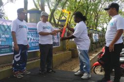 BUMN gelar jalan sehat di Halmahera Utara