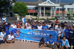 Save Ake Gaale kampanye selamatkan air di  Ternate