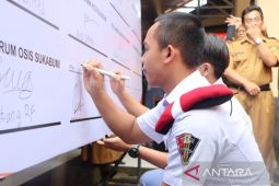 Polres Sukabumi Kota gelar deklarasi damai dan antikekerasan pelajar