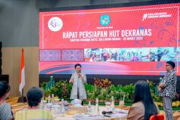 Dukung suksesnya HUT Dekranas di Medan, Kahiyang bahas persiapan