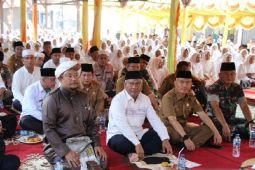 Plt Bupati Palas hadiri  peringatan Isra Mikraj Nabi Muhammad SAW