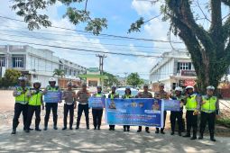 Polres Labuhan Batu tindak 592 pengendara selama Operasi Toba 2023